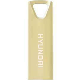 Hyundai Bravo Deluxe 32GB High Speed Fast USB 2.0 Flash Memory Drive Thumb Drive Metal, Gold, Durable, lightweight USB Bravo Deluxe 2.0 is the ultimate mobile storage solution. Compatible with PC and MAC laptop and desktop computers. Store files, photos, 