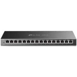 Tp Link TP-Link TL-SG116E, 16-Port Gigabit Easy Smart Switch, Limited Lifetime Protection, Plug & Play, Desktop/Wall-Mount