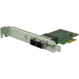 Transition Networks N-GXE-LC-02 Gigabit Ethernet Card, PCI Express 2.1 x1, Optical Fiber, 1000Base-SX, Plug-in Card