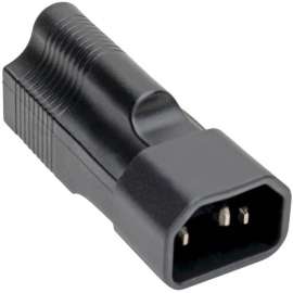 Tripp Lite Computer Power Cord Adapter 10A 125V NEMA 5-15R to C14 Black, 1 x IEC 60320 C14 Male, 1 x NEMA 5-15R Female, 125 V AC / 15 A