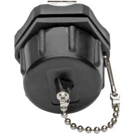 Tripp Lite USB Coupler SuperSpeed USB 3.0 Industrial F/F Shielded Dust Cap, 1 x Type A Female USB, 1 x Type A Female USB, Nickel Connector, Black