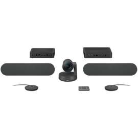 Logitech Rally Plus Ultra-HD ConferenceCam, Full HD, 30 fps, 1 x Network (RJ-45), USB