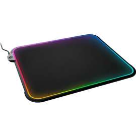 SteelSeries QcK Prism Mouse Pad, Textured, 0.34" x 11.51" x 14.04" Dimension, Silicon, Rubber, Anti-slip
