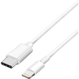4XEM MFi Certified USB 3.1 Type-C to 8-Pin Lightning Cable, 3FT, 3 ft Lightning/USB-C Data Transfer Cable for iPhone, iPod, iPad, First End: 1 x USB 3.1 Type C, Male