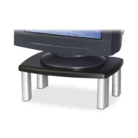 3M Premium Adjustable Monitor Stand, Up to 21" Screen Support, 80 lb Load Capacity, CRT, LCD Display Type Supported, 5.8" Height x 12" Width