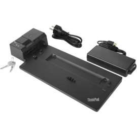 Lenovo, Open Source ThinkPad Pro Docking Station, for Notebook, Proprietary Interface, Docking