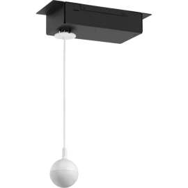 Vaddio CeilingMIC Conferencing Microphone, White, 100 Hz to 16 kHz, Uni-directional, Cardioid, Ceiling Mount