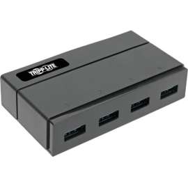 Tripp Lite USB 3.0 SuperSpeed Hub 4-Port for Data and USB Charging, USB-A, BC 1.2, 2.4A, USB Type B, External, 4 USB Port(s)