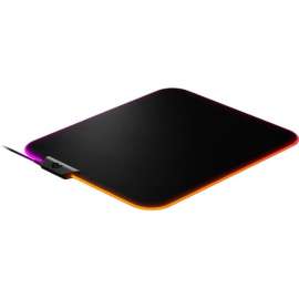SteelSeries QcK Prism Cloth RGB Gaming Mouse Pad, 35.43" x 11.81" Dimension, Silicon, Rubber, Anti-slip