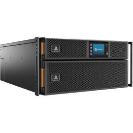 Vertiv Liebert GXT5 UPS - 8kVA/8kW/208 and 120V | Online Rack Tower Energy Star - Double Conversion| 6U| Built-in RDU101 Card| Color/Graphic LCD| 3-Year Warranty