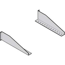 Eaton B-Line Open Frame Rack, Rack-mountable Open Frame, 2 Post, Flat Black Powder Coat, Aluminum