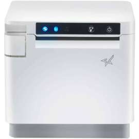 Star Micronics Star Micronic mCP30 - Ethernet (LAN), USB, CloudPRNT - 3" Receipt Printer - 250 mm/sec - Monochrome - Auto Cutter - White Color