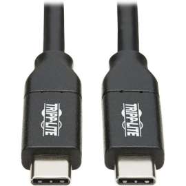 Tripp Lite USB Type C to USB C Cable USB 2.0 5A Rating USB-IF Cert M/M 3M, 9.84 ft USB-C Data Transfer Cable for Power Bank, MacBook Pro, Charger, Mobile Device, Smartphone, MacBook, Notebook, Docking Station, Wall Charger, Hard Drive, Flash Drive, ..., F