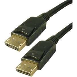 4XEM 6ft 1.8m Professional Series Ultra High Speed 8K DisplayPort v1.4 cable, 6 ft DisplayPort A/V Cable for Audio/Video Device, First End: 1 x DisplayPort 1.4 Digital Audio/Video, Male, Second End: 1 x DisplayPort 1.4 Digital Audio/Video