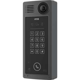 Axis Communications AXIS A8207-VE MkII Network Video Door Station - 6 Megapixel - CMOS - 180 Horizontal - 120 Vertical0 lux - Full-duplexAluminum, Polycarbonate, Glass - Access Control, Surveillance, Gate Entrance