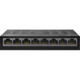 Tp Link TP-Link LS1008G, Litewave 8 Port Gigabit Ethernet Switch, Desktop Ethernet Splitter, Plastic Case, Unshielded Network Switch