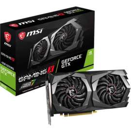 MSI NVIDIA GeForce GTX 1650 Graphic Card, 4 GB GDDR6, 1.73 GHz Boost Clock, 128 bit Bus Width, PCI Express 3.0 x16