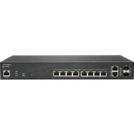 SonicWall Switch SWS12-10FPOE, 12 Ports, Manageable, 2 Layer Supported, Modular