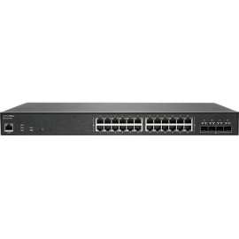 SonicWall Switch SWS14-24FPOE, 28 Ports, Manageable, 2 Layer Supported, Modular