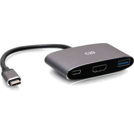 C2G USB C Docking Station, USB C to HDMI, USB 3.0 & USB C, for Notebook/Tablet PC, 100 W, USB Type C