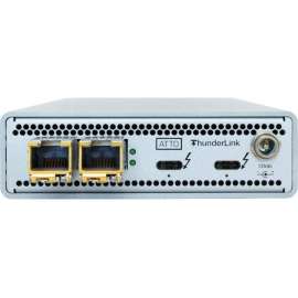 Atto Technology ATTO ThunderLink N3 3102T (RJ45 SFP+) - Thunderbolt 3 - 1.25 GB/s Data Transfer Rate - 2 Port(s) - 2 - Twisted Pair - 10GBase-T - Desktop - TAA Compliant