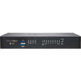 SonicWall TZ570P Network Security/Firewall Appliance, 8 Port, 1000Base-T, 5 Gigabit Ethernet, AES (192-bit), DES, MD5, AES (256-bit), 3DES, AES (128-bit), SHA-1