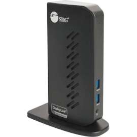 SIIG USB 3.0 Dual Head Full HD 1080p HDMI Video Docking Station, Mirror / Extend / Primary Video Mode, 5Gbps Data Transfer Rate