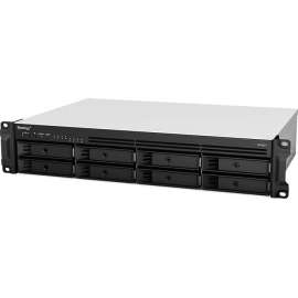 Synology RS1221RP+ SAN/NAS Storage System, AMD Ryzen V1500B Quad-core (4 Core) 2.20 GHz, 8 x HDD Supported, 0 x HDD Installed, 8 x SSD Supported