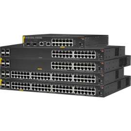 HPE Aruba 6100 Ethernet Switch - 12 Ports - Manageable - 2 Layer Supported - Modular - 21.90 W Power Consumption - 139 W PoE Budget - Optical Fiber, Twisted Pair - PoE Ports - 1U High - Wall Mountable, Rack-mountable, Surface Mount - Lifetime Limite
