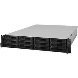 Synology RackStation RS3621RPxs SAN/NAS Storage System, Intel Xeon D-1531 Hexa-core (6 Core) 2.20 GHz, 12 x HDD Supported, 0 x HDD Installed, 12 x SSD Supported