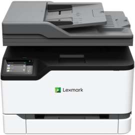 Lexmark GO Line MC300 MC3224i Laser Multifunction Printer-Color-Copier/Scanner-24 ppm Mono/24 ppm Color Print-2400x600 dpi Print-Automatic Duplex Print-30000 Pages-251 sheets Input-Color Flatbed Scanner-600 dpi Optical Scan-Wireless LAN-Apple AirPrin, Cop