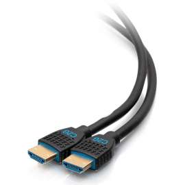 C2G 6ft Performance High Speed HDMI Cable, Ultra Flexible, In-Wall CMG, 6 ft HDMI A/V Cable for Audio/Video Device, Computer, Projector, Monitor, First End: 1 x HDMI 2.0 Digital Audio/Video
