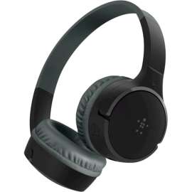 Belkin Mobile Belkin SOUNDFORM Mini Headset - Stereo - Mini-phone (3.5mm) - Wired/Wireless - Bluetooth - 30 ft - Over-the-ear - Binaural - Ear-cup - Black