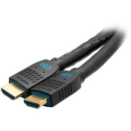 C2G 35ft Ultra Flexible 4K Active HDMI Cable Gripping 4K 60Hz, In-Wall M/M, 35 ft HDMI A/V Cable for Computer, Projector, Monitor, Blu-ray Player, DVD Player, Audio/Video Device, First End: 1 x HDMI 2.0 Type A Digital Audio/Video, Male