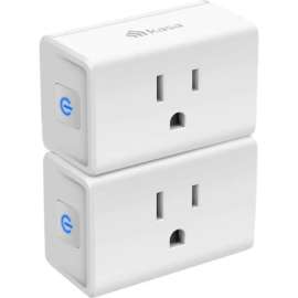 Tp Link TP-Link Kasa Smart EP10P2, Kasa Smart Plug Ultra Mini 15A, 2-Pack, Smart Home Wi-Fi Outlet Works with Alexa, Google Home & IFTTT, No Hub Required, UL Certified, 2.4G WiFi Only, White