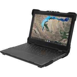 Max Cases MAXCases Extreme Shell-S Chromebook Case, For Lenovo, Intel, AMD Chromebook, Textured, Drop Resistant, Scratch Resistant, Impact Resistant, Damage Resistant, Slip Resistant, Polycarbonate, Thermoplastic, Polyurethane, Thermoplastic Polyurethane 
