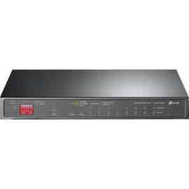 Tp Link TP-Link TL-SG1210MP, 10-Port Gigabit Desktop Switch with 8-Port PoE+, Limited Lifetime Protection, 8 Port Gigabit PoE Switch, 8 PoE+ Ports @123W
