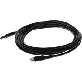 AddOn 3.0m (9.8ft) USB-C Male to USB 2.0 (A) Male Sync and Charge Black Cable - 9.84 ft USB/USB-C Data Transfer Cable for MacBook, Notebook, PC, Mouse, Keyboard, External Hard Drive - First End: 1 x USB 2.0 Type A - Male - Second End: 1 x USB Type C