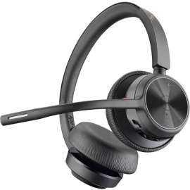 Poly Voyager 4300 UC 4320-M Headset, Stereo, USB Type C, Wired/Wireless, Bluetooth