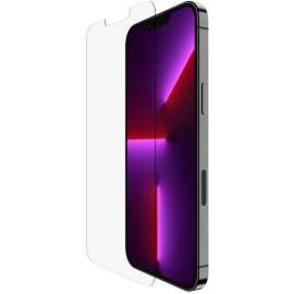 Belkin Mobile Belkin UltraGlass Treated Screen Protector OVA079zz Clear - For 6.7"LCD iPhone 13 Pro Max - Fingerprint Resistant, Drop Resistant, Impact Resistant, Damage Resistant, Scratch Resistant, Dirt Resistant, Smudge Resistant - 9H+ - UltraGla