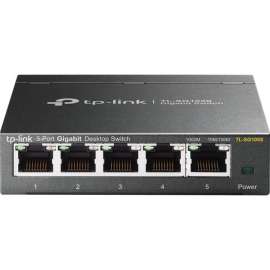 Tp Link TP-Link TL-SG105S, 5 Port Gigabit Ethernet Switch, Limited Lifetime Protection, Desktop/Wall-Mount, Plug & Play
