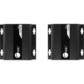 SIIG HDMI HDbitT Over IP Extender with IR - 120m - HDMI over Cat5e/6 Extender Kit - Full HD 1080p (1920x1080 60Hz) - HDMI HDbitT over IP Extender with IR- 394ft (120m)- TX to RX - One to one / One to Many Connection - Works with IGMP gigabit etherne