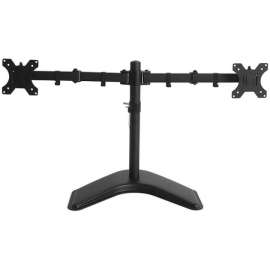 Amer 2XS Desk Mount for Monitor, Display Screen, Black, Height Adjustable, 2 Display(s) Supported, 13" to 32" Screen Support