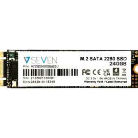 V7 V7SSD240GBM2SU 240 GB Solid State Drive, M.2 Internal, SATA (SATA/600), TAA Compliant, Notebook Device Supported