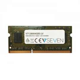 V7 4GB DDR3 SDRAM Memory Module, For Notebook, 4 GB, DDR3-1600/PC3-12800 DDR3 SDRAM, 1600 MHz
