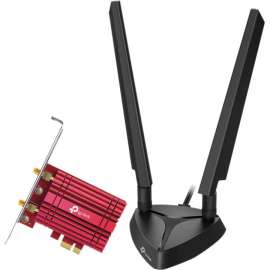 Tp Link TP-Link Archer TXE75E, TP-Link WiFi 6E AX5400 PCIe WiFi Card, Tri Band Wireless Adapter with Bluetooth 5.2, WPA3, MU-MIMO