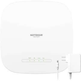 Netgear WAX615PA Dual Band IEEE 802.11 a/b/g/n/ac/ax 3 Gbit/s Wireless Access Point, 2.40 GHz, 5 GHz, Internal, MIMO Technology, 1 x Network (RJ-45)