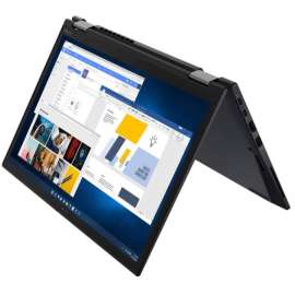 Lenovo ThinkPad X13 Yoga Gen 3 21AW002MUS 13.3" Touchscreen Convertible 2 in 1 Notebook - WUXGA - 1920 x 1200 - Intel Core i5 12th Gen i5-1235U Deca-core (10 Core) - 16 GB Total RAM - 16 GB On-board Memory - 256 GB SSD - Thunder Black - Intel Chip