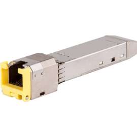 HP Aruba 10GBase-T SFP+ RJ45 30m Cat6A Transceiver, For Data Networking, 1 x RJ-45 10GBase-T Network LAN, Twisted Pair10 Gigabit Ethernet, 10GBase-T