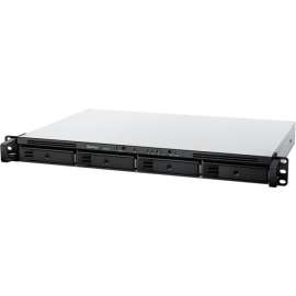 Synology RackStation RS422+ SAN/NAS Storage System, 1 x AMD Ryzen R1600 Dual-core (2 Core) 2.60 GHz, 4 x HDD Supported, 0 x HDD Installed, 4 x SSD Supported